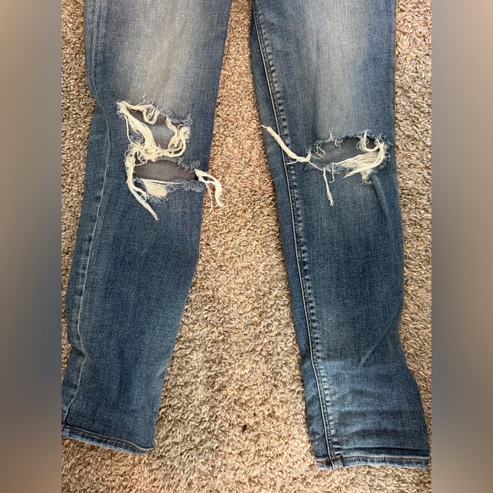 Express Girlfriend High Rise Jeans - Picture 3 of 13